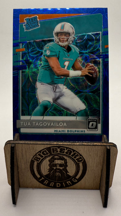 2020 Donruss Optic Mosaic Tua Tagovailoa No.152 Blue Scope Prizm