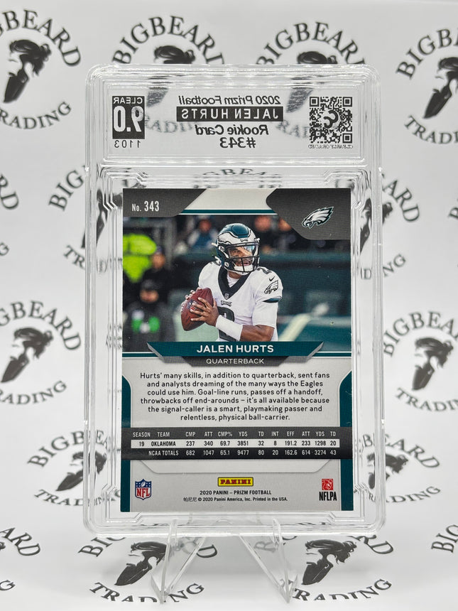 2020 Prizm Jalen Hurts RC CCG 9