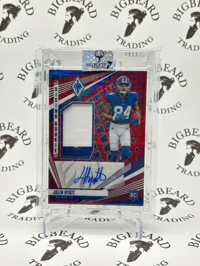 2023 Panini Pheonix Rookie Patch Auto Jalin Hyatt 2/25