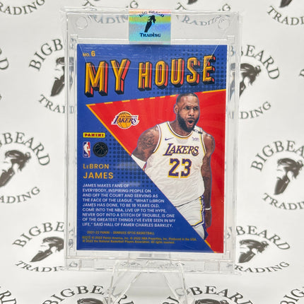 2021-22 Panini Donruss Optic - My House LeBron James #6