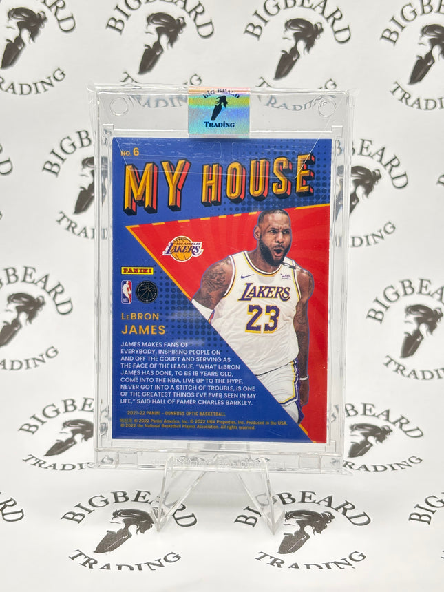 2021-22 Panini Donruss Optic - My House LeBron James #6