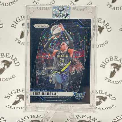 2024 Panini Prizm WNBA Arike Ogunbowale Black Velocity Prizm 3/39 Wings #28