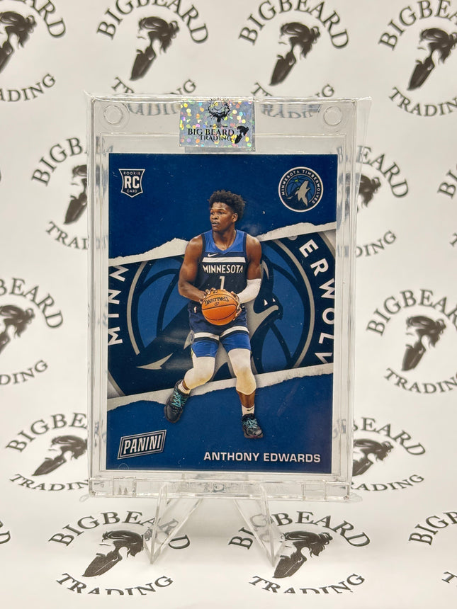 2021 Panini Father's Day Anthony Edwards Rookie RC #RC1 Timberwolves