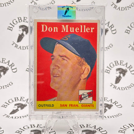 1958 Topps Set Break Don Mueller #253