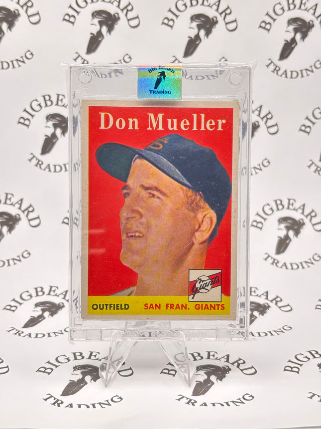 1958 Topps Set Break Don Mueller #253