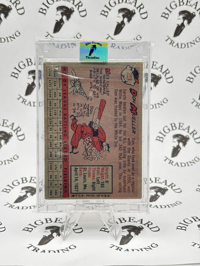 1958 Topps Set Break Don Mueller #253