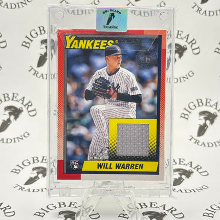 2025 Topps Series 2 - 1990 Topps Baseball Relics Will Warren #90R2-WW