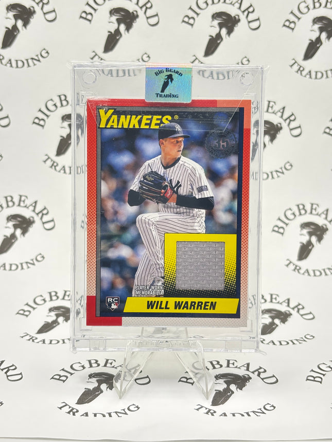 2025 Topps Series 2 - 1990 Topps Baseball Relics Will Warren #90R2-WW