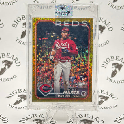 2024 Topps Chrome Update Gold  #USC91 Noelvi Marte RC 29/50