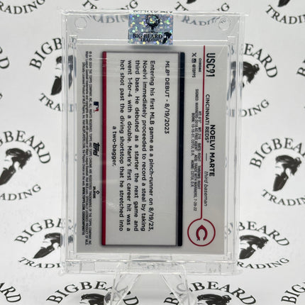 2024 Topps Chrome Update Gold  #USC91 Noelvi Marte RC 29/50