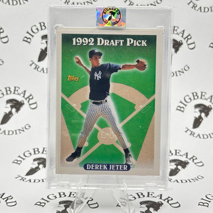 1993 Topps Baseball Derek Jeter #98 1992 Draft Pick RC Rookie
