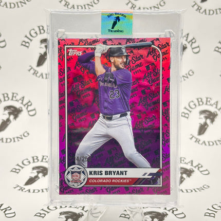 2025 Topps All Star Game #61 Kris Bryant Pink Foil 204/250