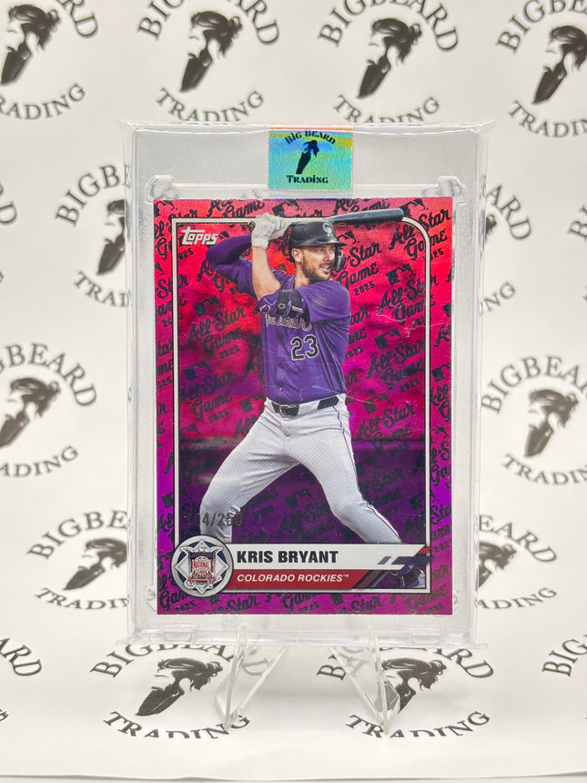 2025 Topps All Star Game #61 Kris Bryant Pink Foil 204/250