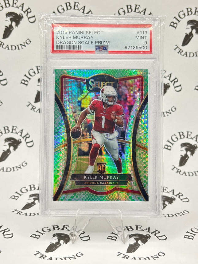 2019 Select Premier Level Dragon Scale #113 Kyler Murray 71/88 PSA 9