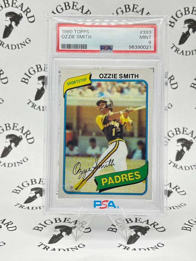 1980 Topps - Ozzie Smith #393 - PSA 9