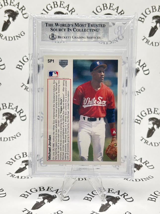 1991 Upper Deck Michael Jordan SP1 Rookie BSG 8
