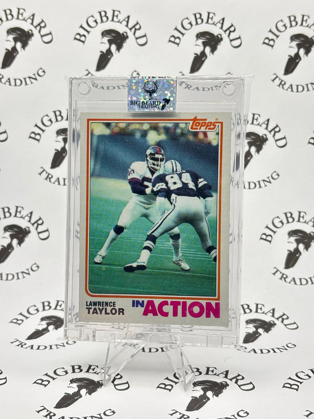 1982 Topps In Action Lawrence Taylor #435 (RC)