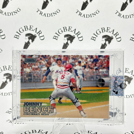 2016 Stadium Club #146 Johnny Bench