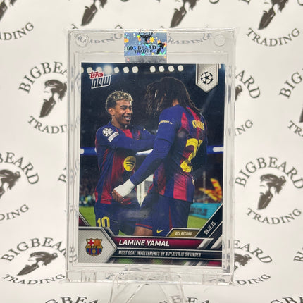 2025-26 UEFA UCL Topps NOW #65 Lamine Yamal