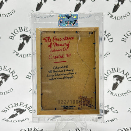 2021 Pieces Of The Past - the persistence of memory 22/100