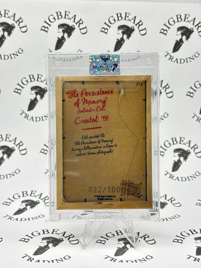 2021 Pieces Of The Past - the persistence of memory 22/100