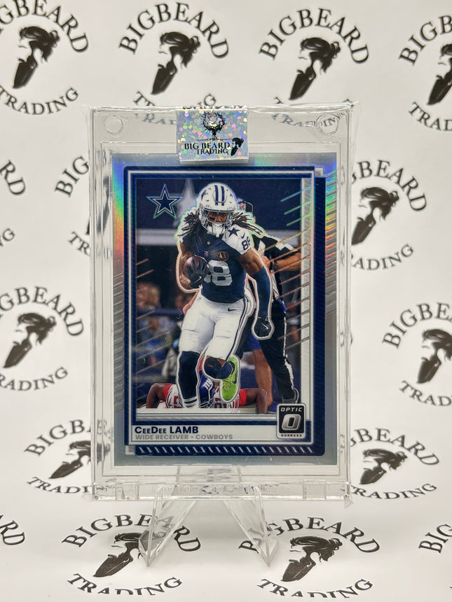 2025 Donruss Optic Silver CeeDee Lamb Dallas Cowboys #24