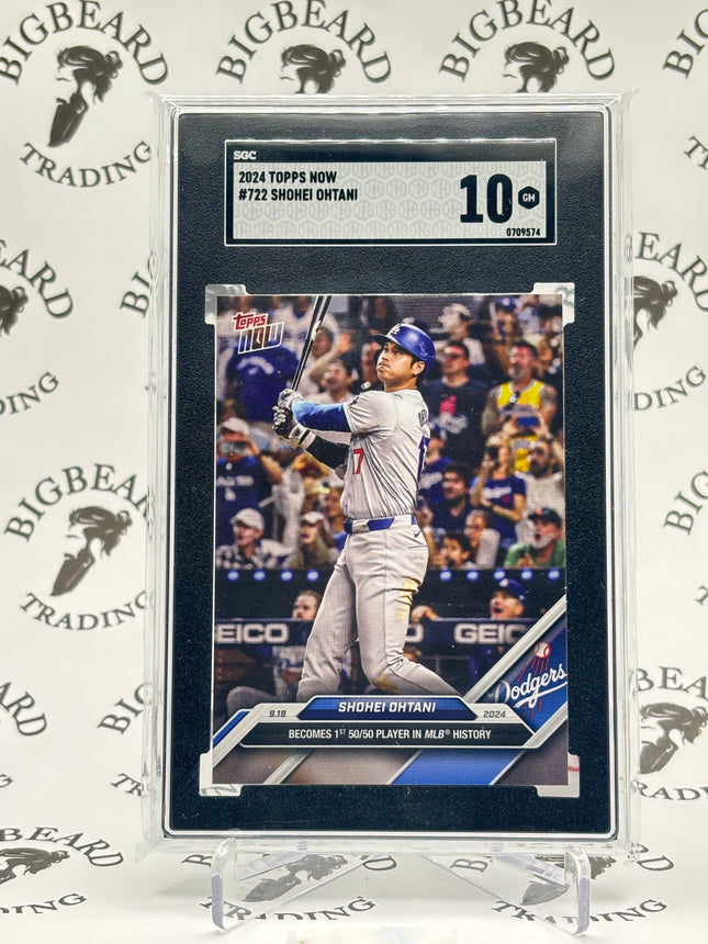 2024 Topps Now #722 Shohei Ohtani SGC 10
