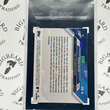 2024 Topps Now Shohei Ohtani NL MVP Los Angeles Dodgers OS-6 SGC 10