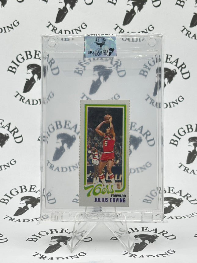 1980 Topps Julius Erving Card #181