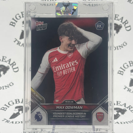 2025-26 Topps Now Premier League EPL Max Dowman Rookie RC #156