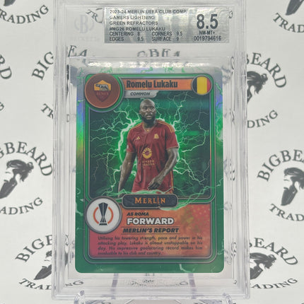 2024 Topps Merlin UEFA CC #MG-36 Romelu Lukaku Merlin's Gamers BSG 8.5