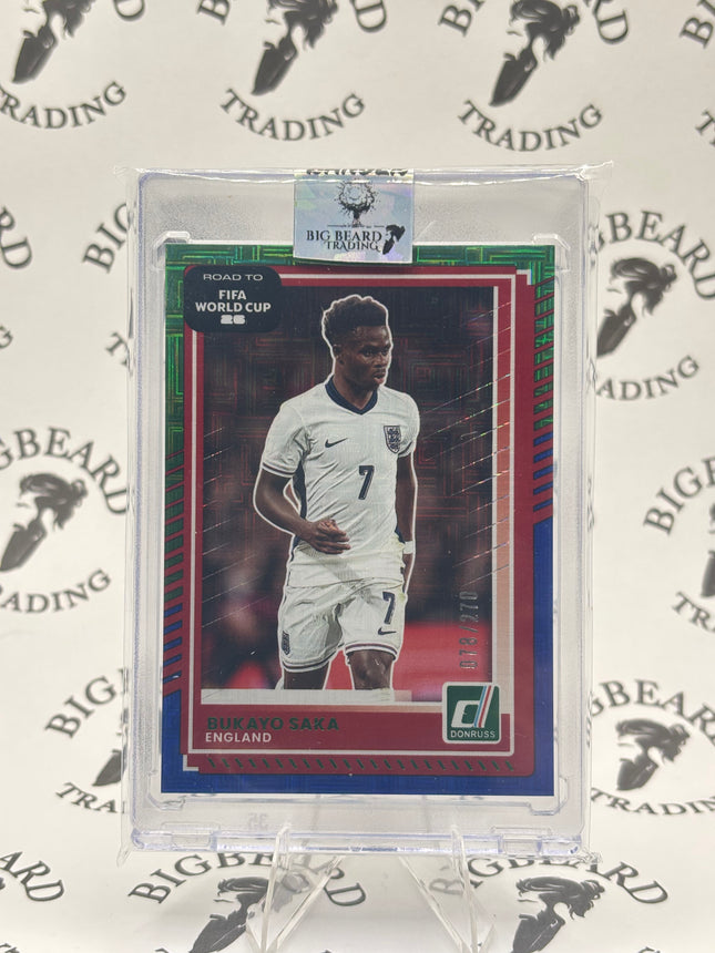 2025 Donruss Road to Fifa Bukayo Saka #27 78/270