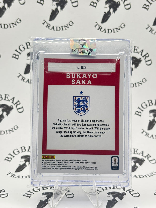 2025 Donruss Road to Fifa Bukayo Saka #27 78/270