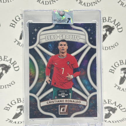2025 Donruss Road to Fifa World Cup Christiano Ronaldo Zero Gravity #20