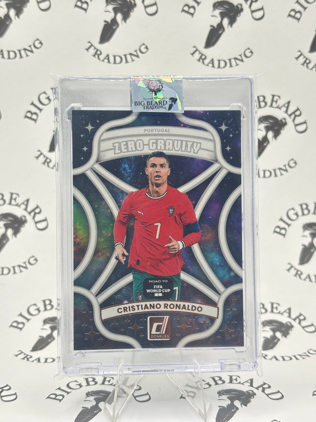 2025 Donruss Road to Fifa World Cup Christiano Ronaldo Zero Gravity #20
