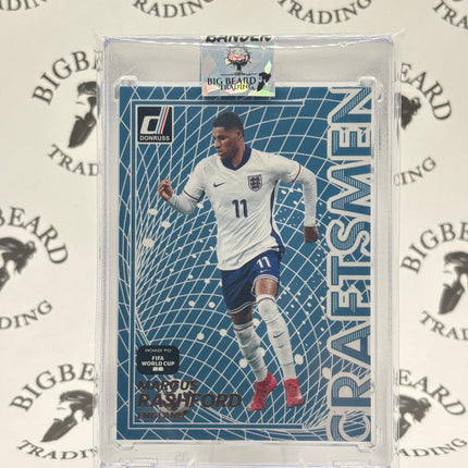 2025 Donruss Road to Fifa World Cup Craftsmen Marcus Rashford #18