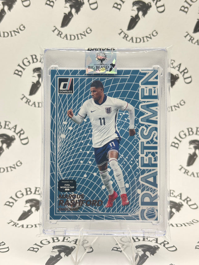 2025 Donruss Road to Fifa World Cup Craftsmen Marcus Rashford #18