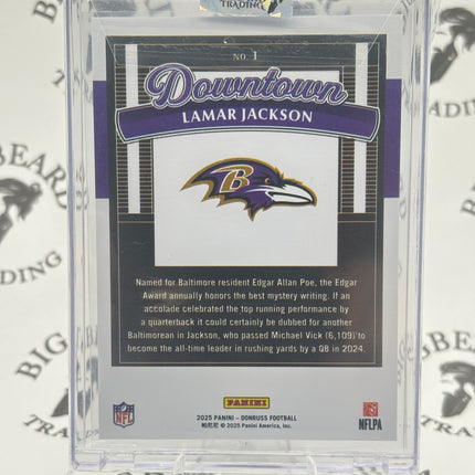 2025 Donruss Lamar Jackson Downtown