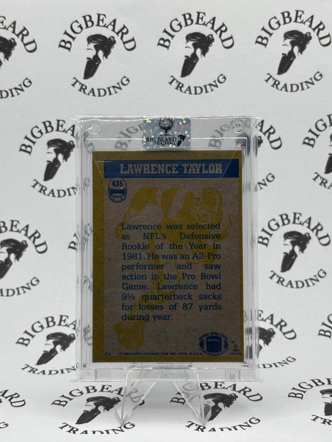 1982 Topps - In Action Lawrence Taylor #435 (RC)