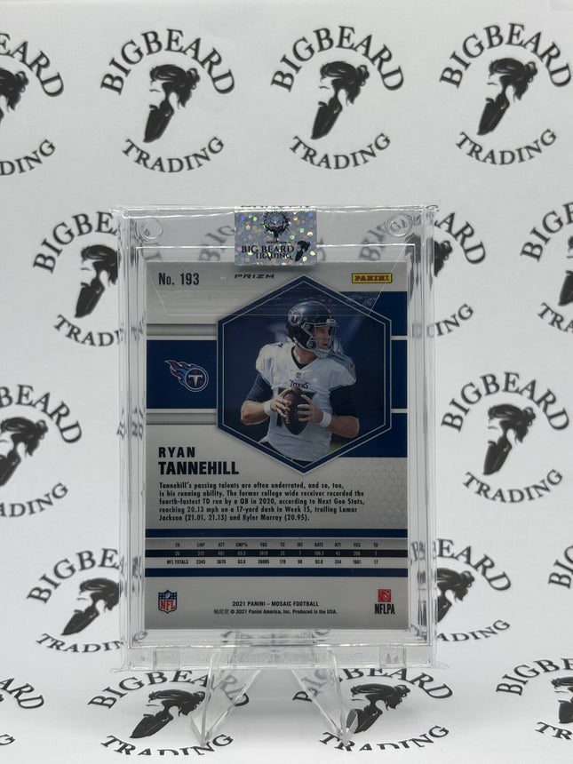 2021 PANINI Mosaic YAN TANNEHILL Genesis Prizm SP #193