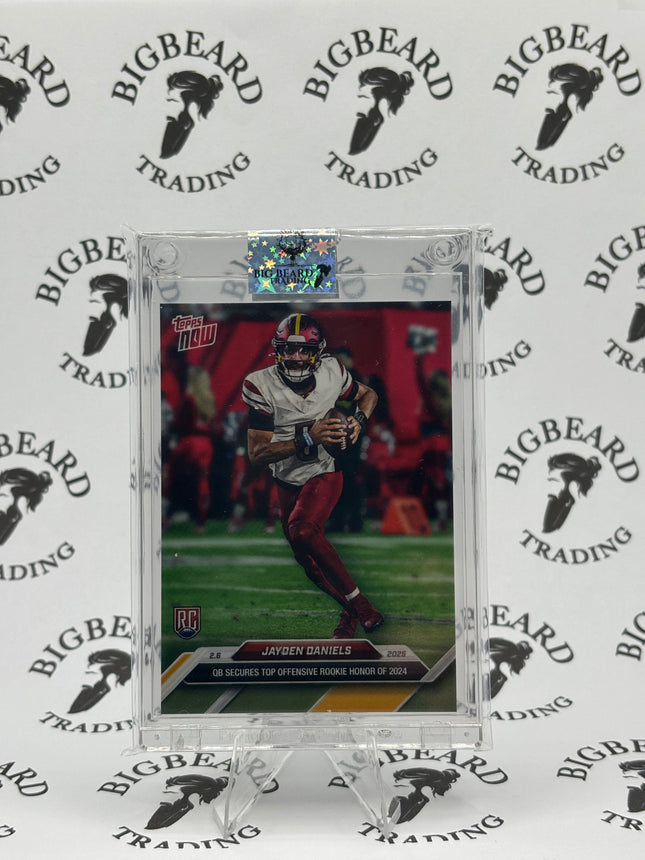 2024 Topps Now Football ROY Jayden Daniels RC #24