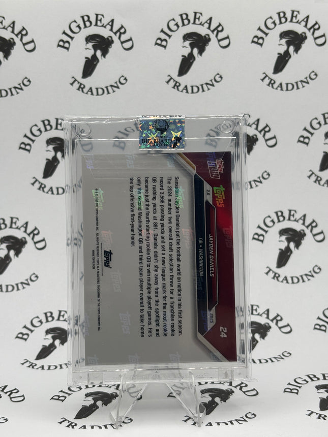 2024 Topps Now Football ROY Jayden Daniels RC #24