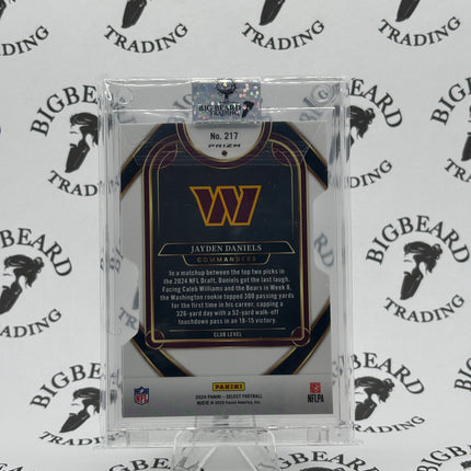 2024 Panini Select - Club Level Jayden Daniels #217 (RC)