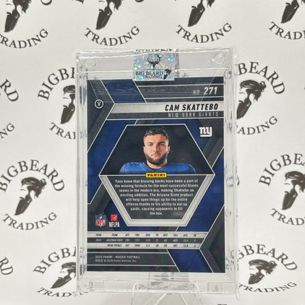 2025 Mosaic NFL Can Skattebo #271 (RC)