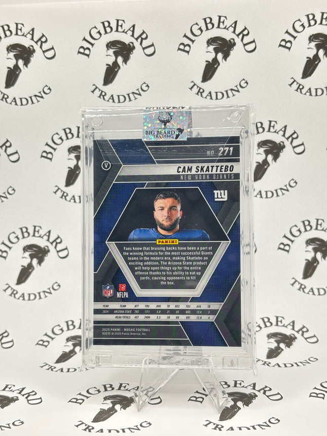 2025 Mosaic NFL Can Skattebo #271 (RC)