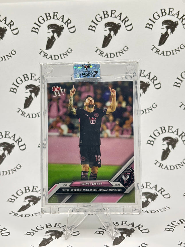 Topps NOW 2024 MLS LIONEL MESSI Landon Donovan MVP Honor #173