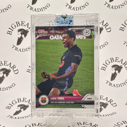 Lamine Yamal 2024 Topps Now UEFA Champions League #017
