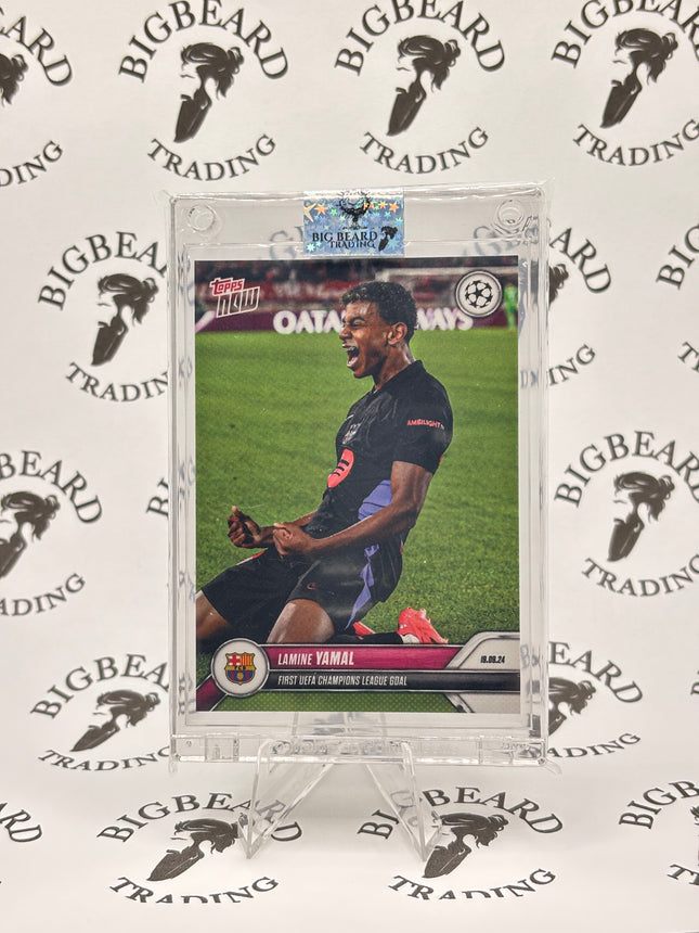 Lamine Yamal 2024 Topps Now UEFA Champions League #017