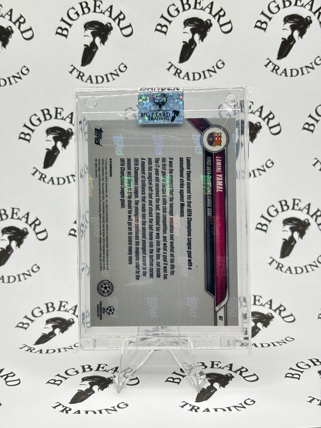 Lamine Yamal 2024 Topps Now UEFA Champions League #017