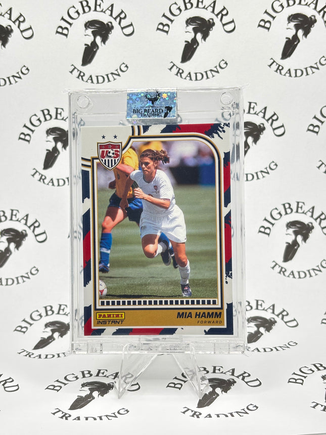 2024 Panini Instant USWNT 1999 Women's World Cup Champions Mia Hamm Red White and Blue #29